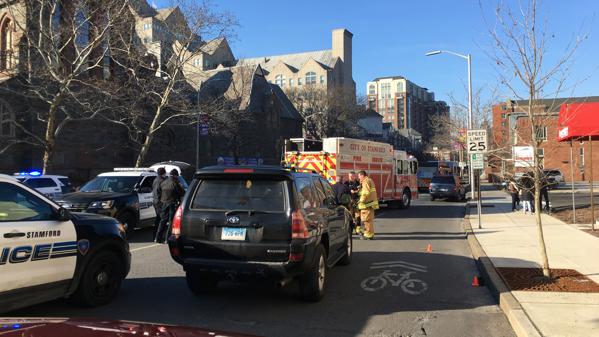 Pedestrian Struck by Car in Stamford