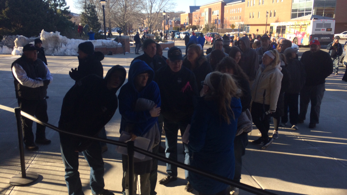 Fans Turn Out in Force for UConn-Quinnipiac Game