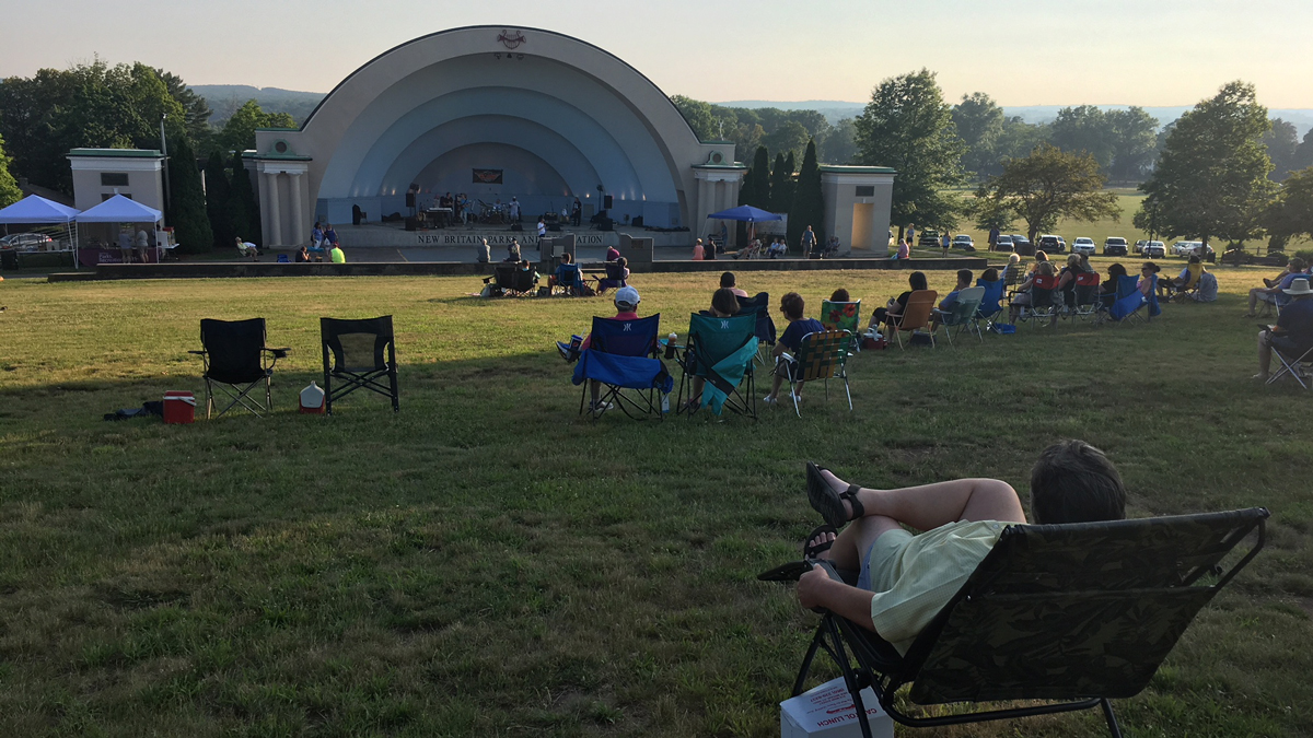 Music-Lovers Brave Heat for Concert Series in New Britain