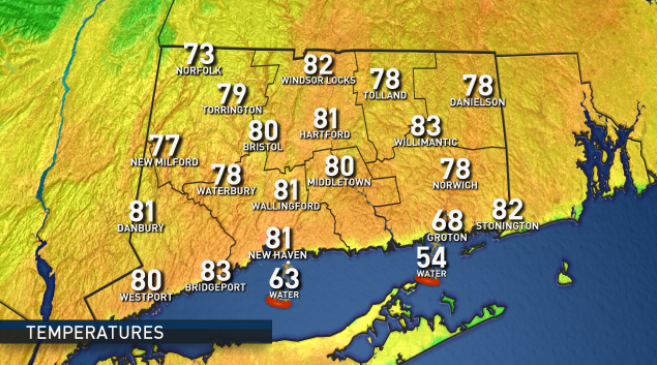 Warm and Humid Saturday, Scattered Afternoon Thunderstorms Possible