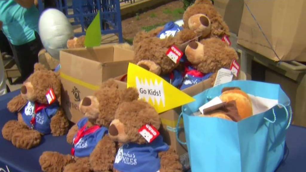 Teddy Bears Shared With Young Hospital Patients