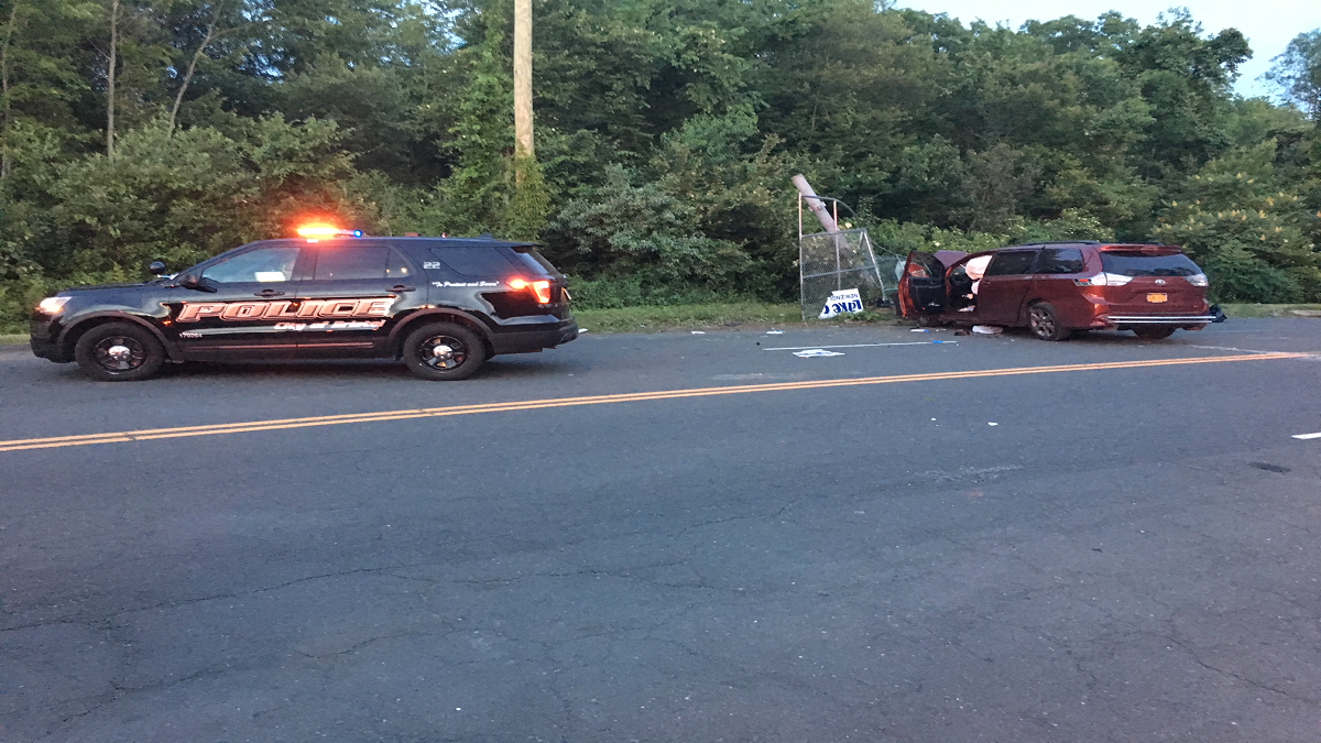 Emergency Crews Responding to Major Crash Outside of Lake Compounce in Bristol