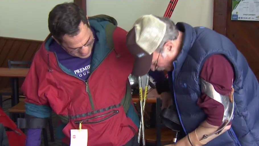 Veteran Helps Teach Adaptive Skiing at Mount Southington