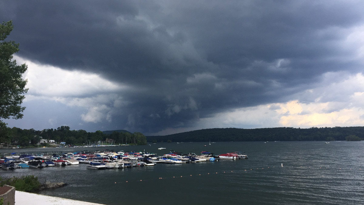 Strong Storms Move Through Connecticut