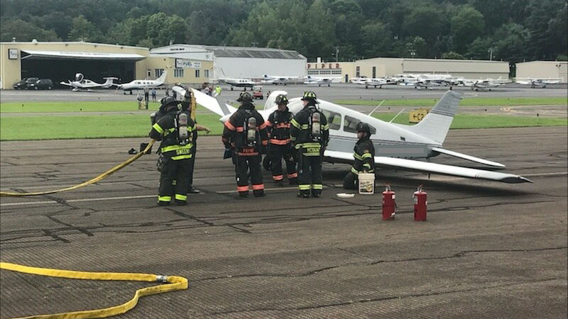 Plane Safely Lands After In-Flight Emergency in Danbury