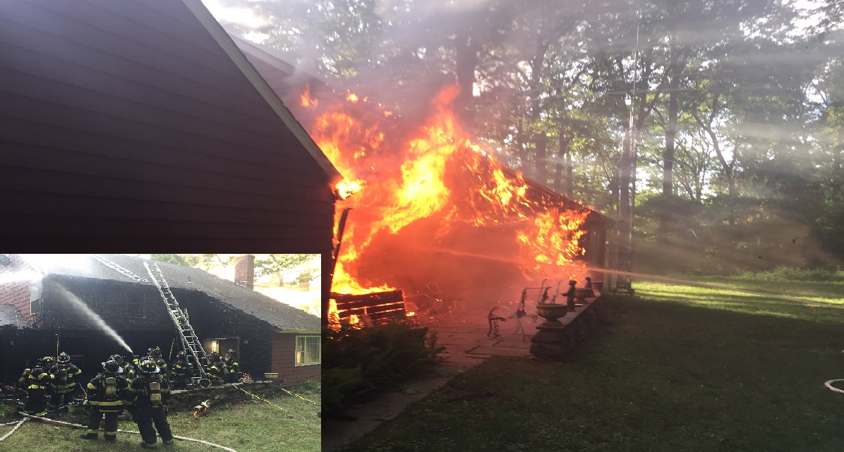 Explosion Leads to Fire at Fairfield House: Residents