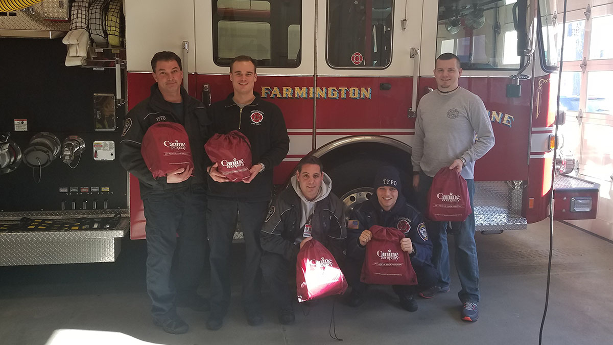 Farmington Fire Department Receives Oxygen Masks for Pets
