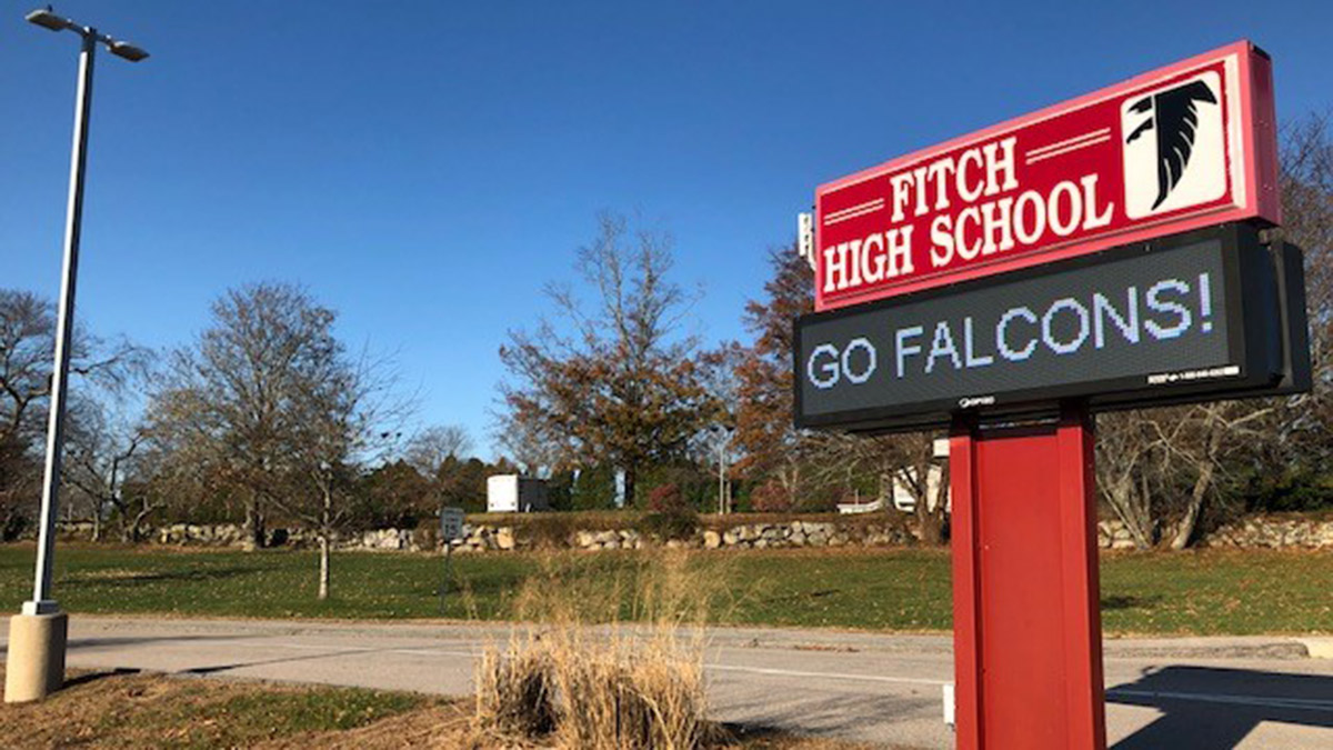 Police at Fitch High School in Groton After Social Media Threat
