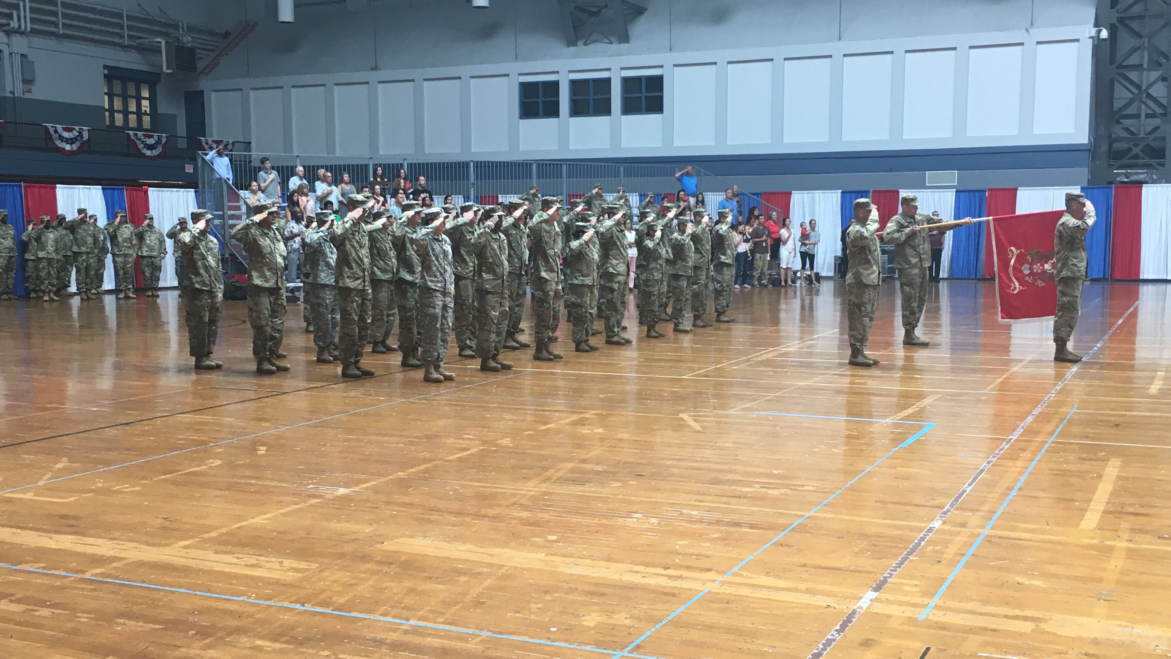 CT Army National Guard Holds Send-Off Ceremony