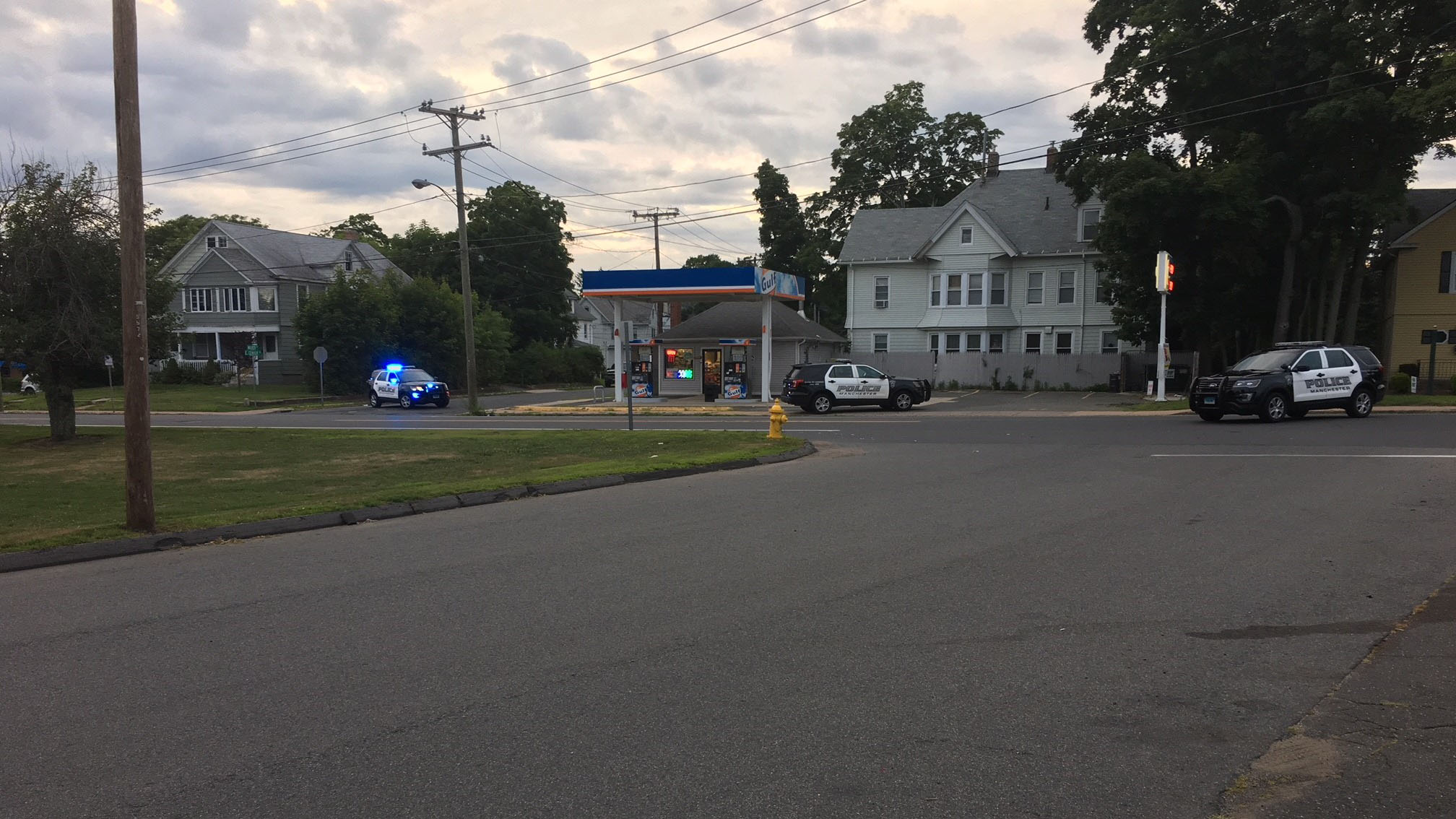 Two People Taken Out in Handcuffs After Incident in Manchester