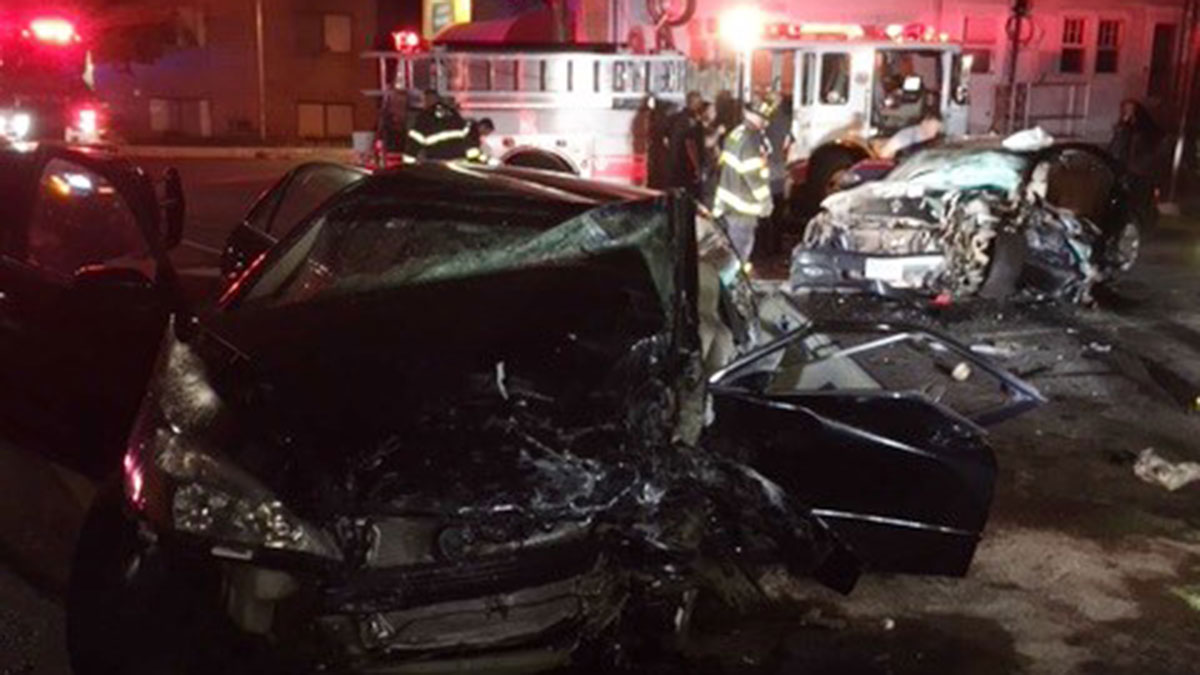 4 Injured in Serious Crash in Norwalk