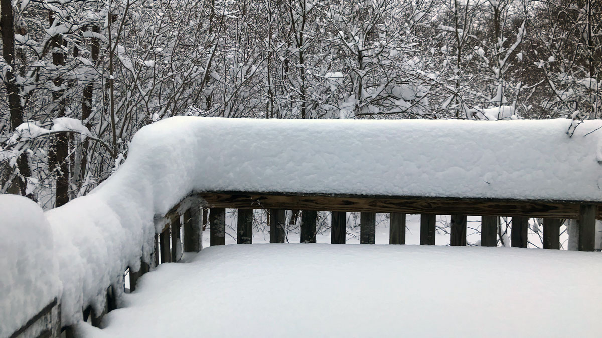 Snow Totals from March 7 Nor'easter