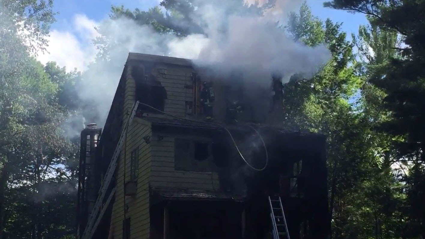 Fire Damages 3-Story Home in Torrington