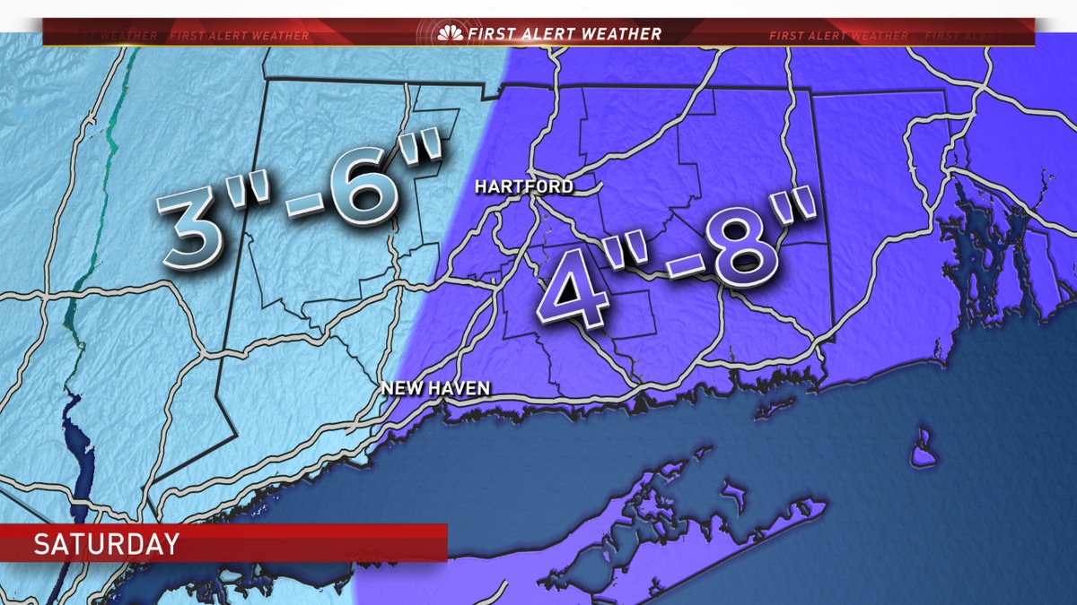 FIRST ALERT: Snow to Move Into the State Today